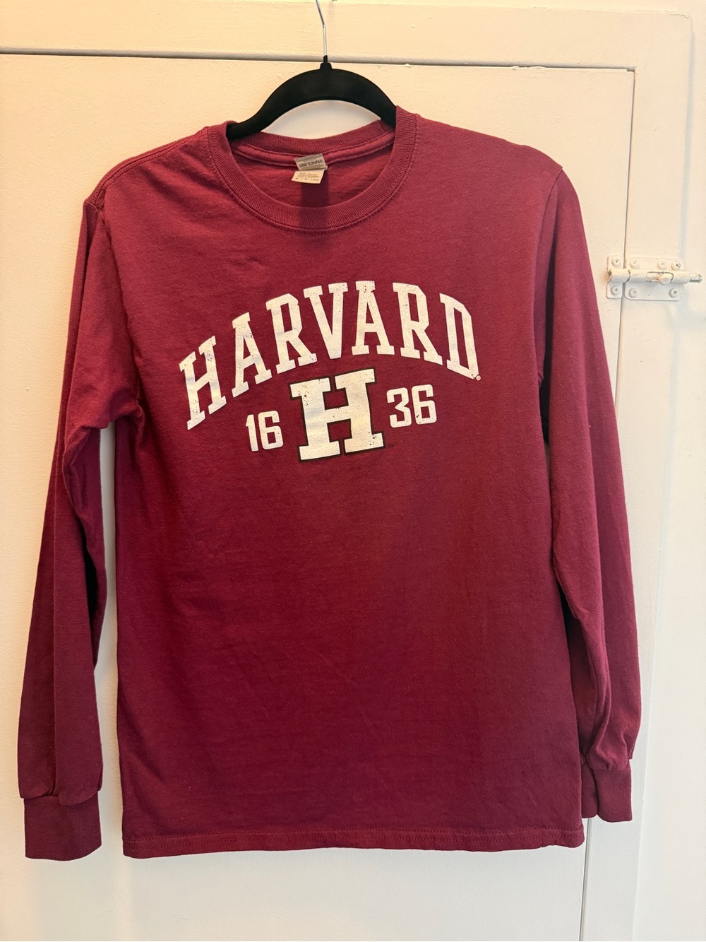 Gildan Maroon Harvard Crewneck - Picture 1 of 2